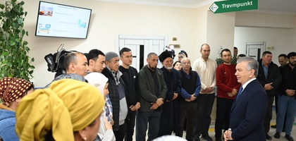 Гулистондаги портлаш: қурбонларнинг оиласига моддий ёрдам берилади