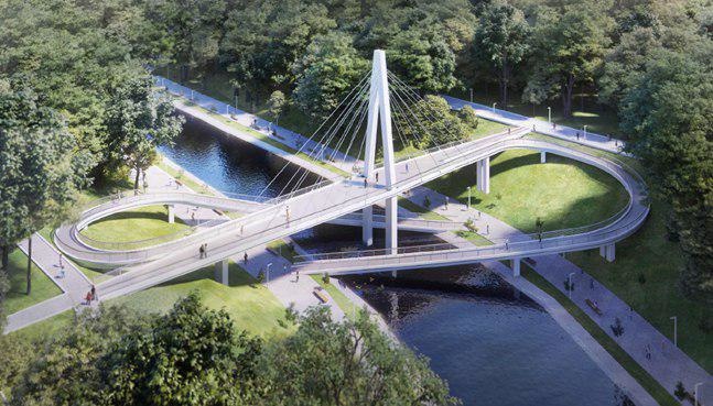 В Ташкенте построят первый в стране вантовый пешеходный мост