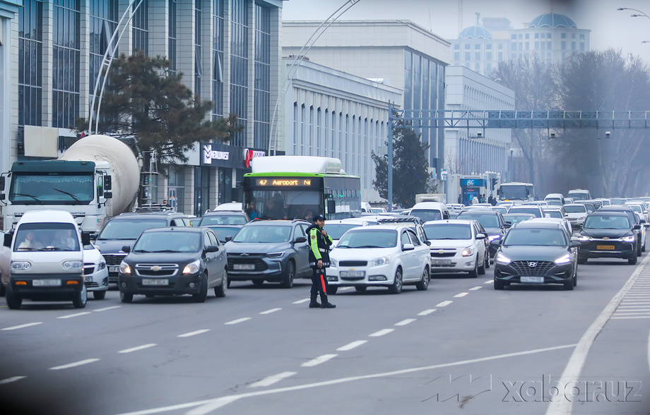 Пойтахтда автомашиналар ҳаракати давлат рақамига қараб айрим кунларда чекланиши мумкин