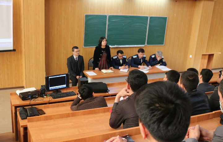 MIB Milliy universitetda xizmatga qabul qilish yuzasidan tadbir o‘tkazdi