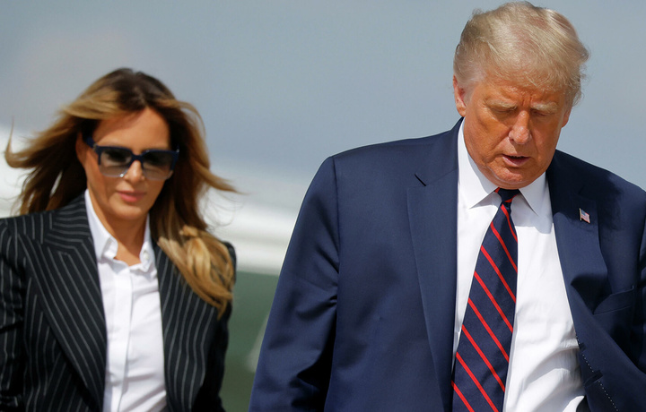 Дональд Трамп ҳарбий госпиталга ўтказилади