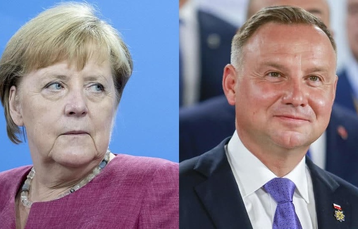 Polsha prezidenti Angela Merkel bilan uchrashishdan bosh tortdi