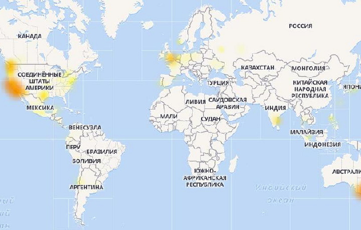 В Google произошел глобальный сбой