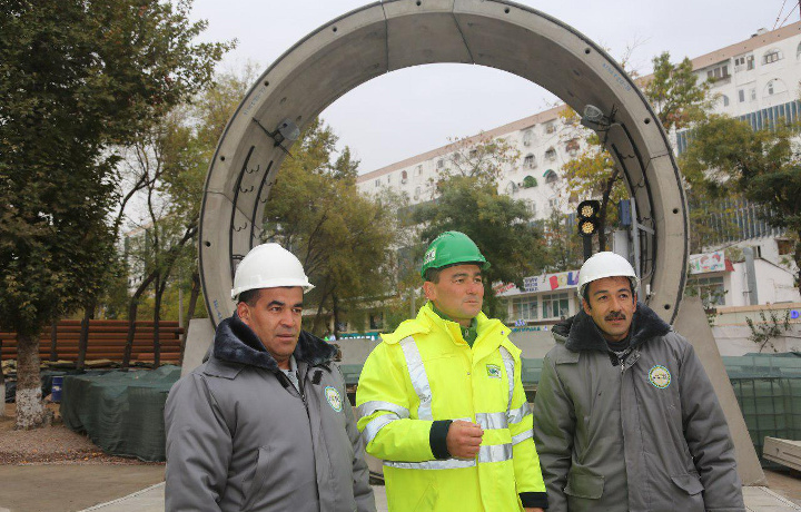 Toshkent metrosi qurilishi uchun Germaniyadan burg‘ulash uskunasi keltirildi (foto)