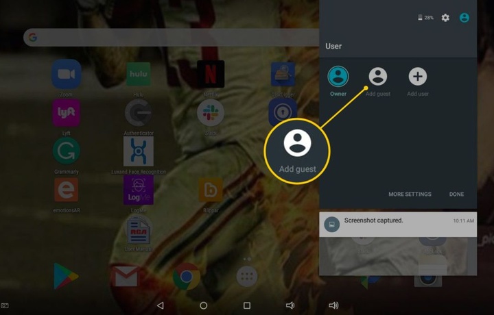 Как на Android включить гостевой режим