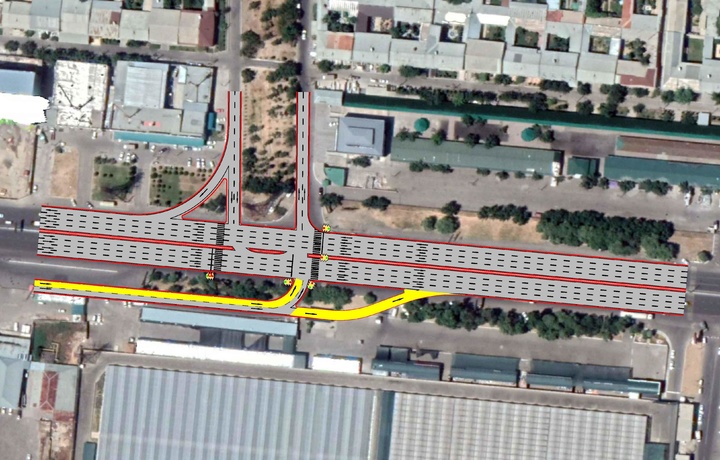В Ташкенте откроют новые съезды и расширят ряд дорог (полный список)