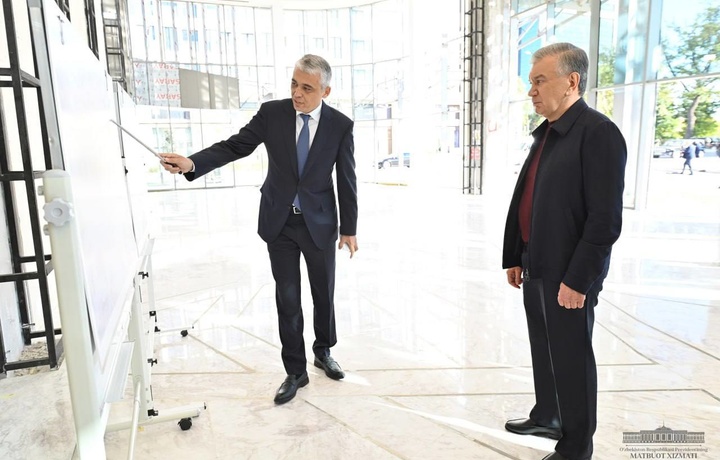 Президент «Tashkent city»даги айрим объектлар билан танишди