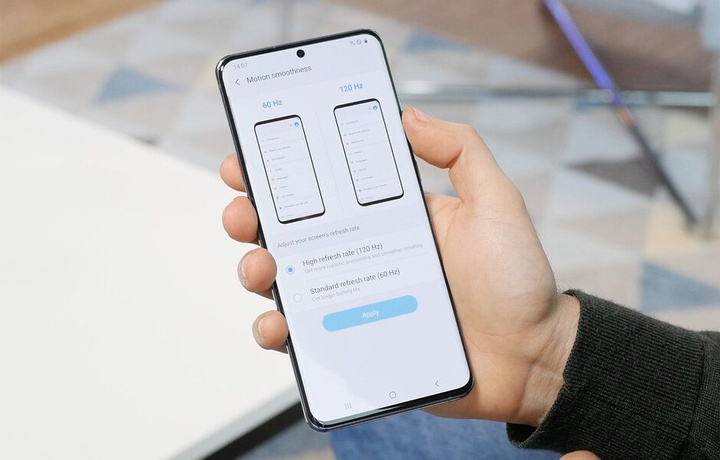Дополнительные 60 Гц в смартфонах стоят 25% автономности