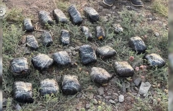 В Карши неизвестный оставил у железной дороги мешок с 20 килограммами наркотических веществ