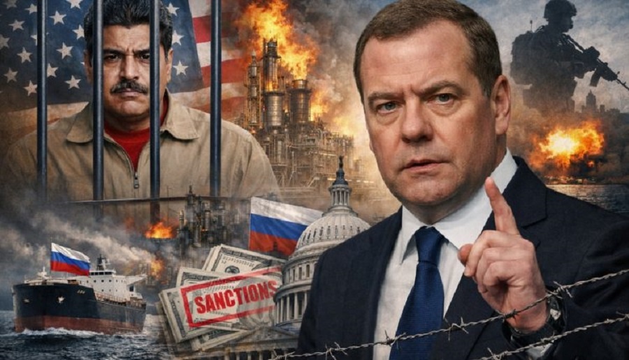 Medvedev hibsdagi Maduroning taqdiri qanday yakunlanishini bashorat qildi