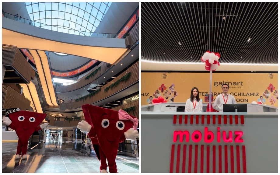 Mobiuz открыл новый офис в ТРЦ Tashkent City Mall