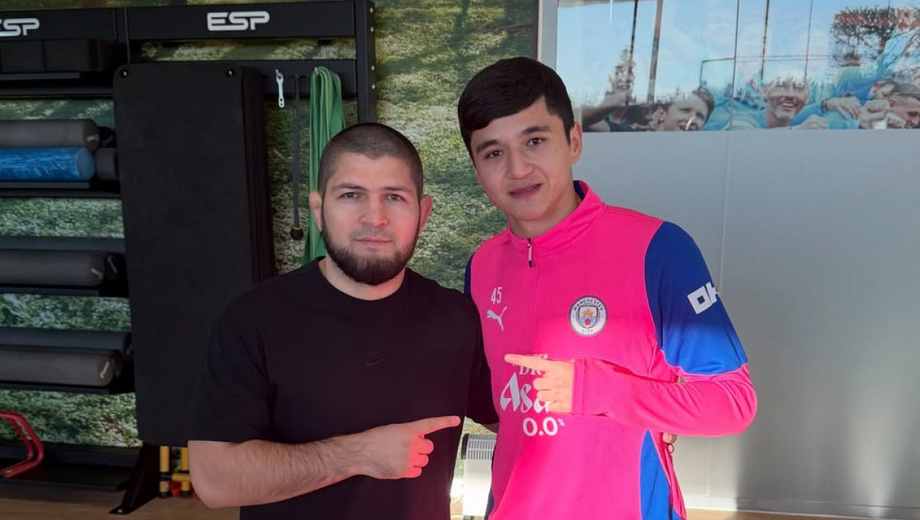 Habib Nurmagomedov Abduqodir Husanovdan dastxat oldi