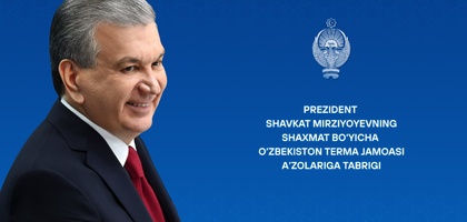 «Shaxmat olamida yangi tarix yaratgan oltin avlod»: Prezident O‘zbekiston termasini tabrikladi