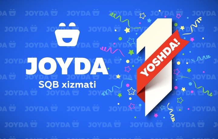 JOYDA мобил платформаси 1 ёшда!
