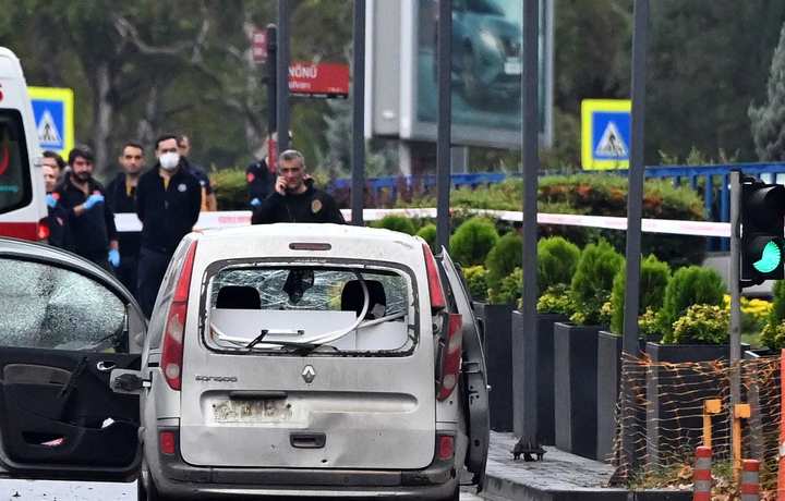 Turkiya ichki ishlar vazirligi binosi yaqinida terakt sodir bo‘ldi