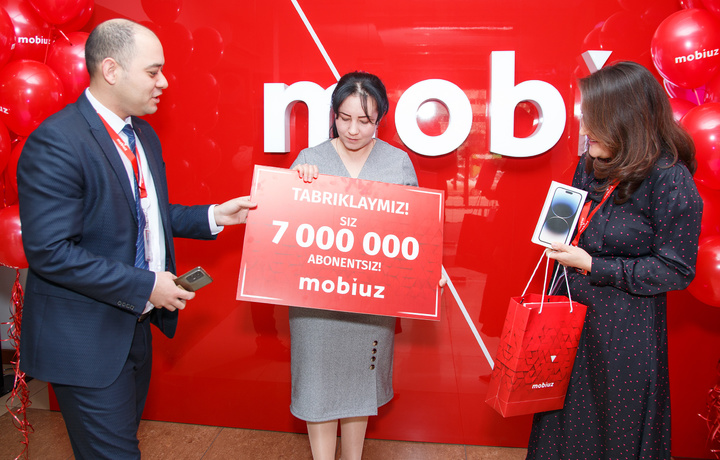 Mobiuz abonentlari soni 7 milliondan oshdi (video)