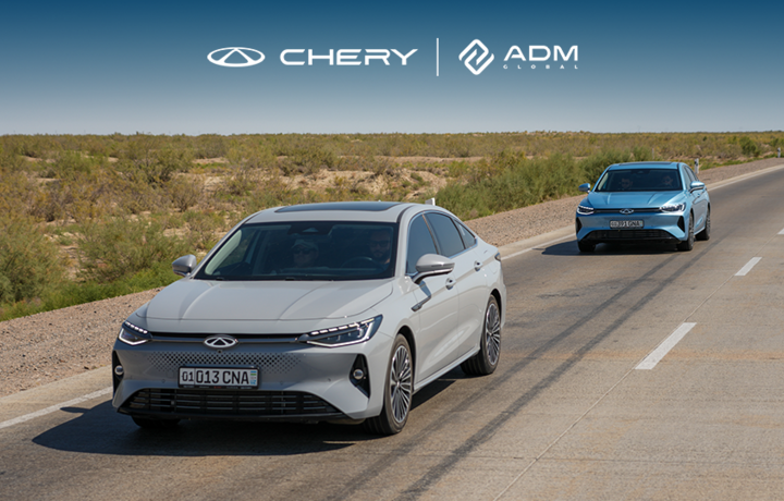 Chery gibridi 1100+ km masofani qayta quvvatlashsiz bosib o‘tdi