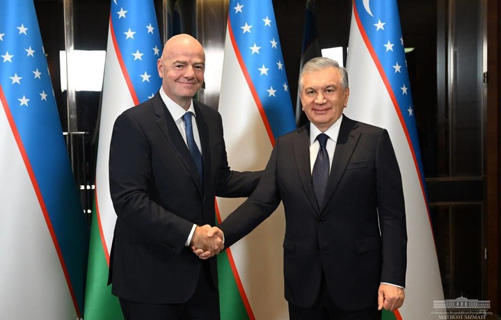 FIFA rahbari Shavkat Mirziyoyevga maktub yo‘lladi