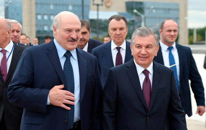 Shavkat Mirziyoyev Lukashenko bilan muloqot qildi