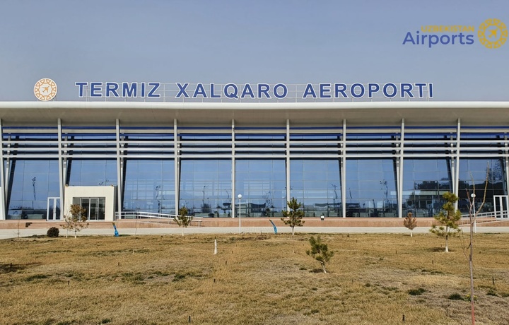 Termiz xalqaro aeroporti faoliyatini vaqtincha to‘xtatadi