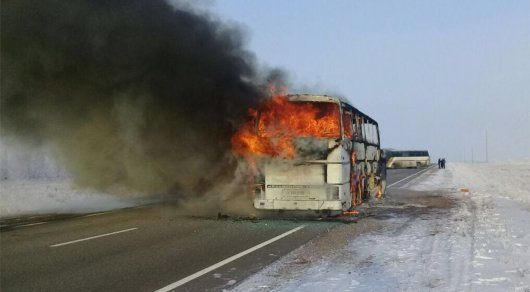 52 ўзбек ёнган автобус эгасига ҳукм ўқилди