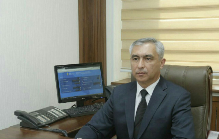Сурхондарё вилояти солиқ бошқармаси бошлиғи тайинланди
