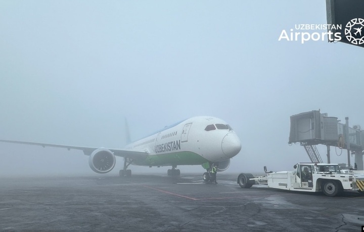 Ноқулай об-ҳаво сабабли халқаро рейслар Самарқандга йўналтирилди