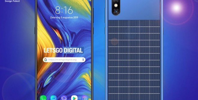 Xiaomi запатентовала смартфон с солнечной батареей