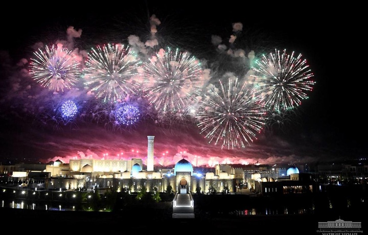 Shavkat Mirziyoyev mehmonlar sharafiga qabul marosimi o‘tkazdi (foto)