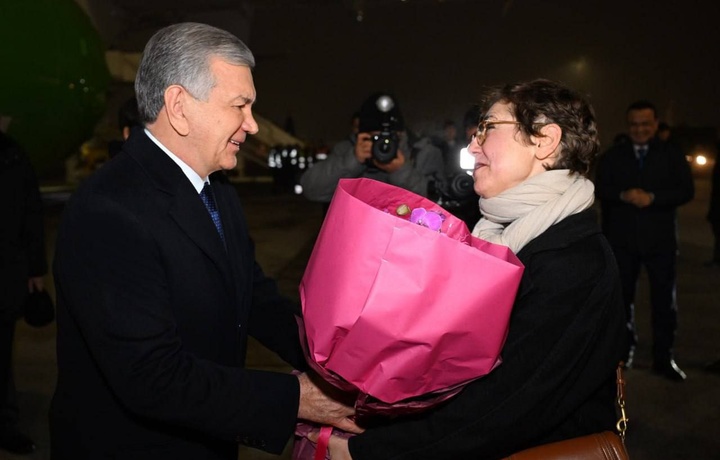 Ўзбекистон президенти Цюрихда кутиб олинди