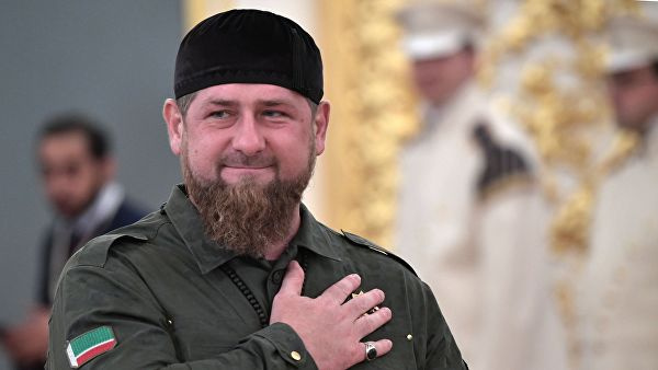 Шестилетний мальчик стал охранником Кадырова (видео)