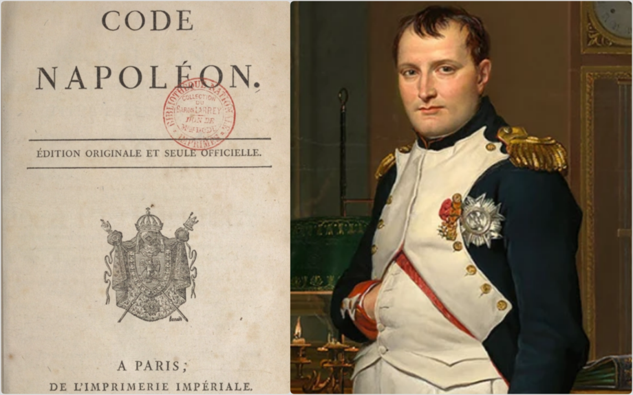 Napoleonga tegishli bo‘lgan Fuqarolik kodeksi nusxasi €395 mingga sotildi