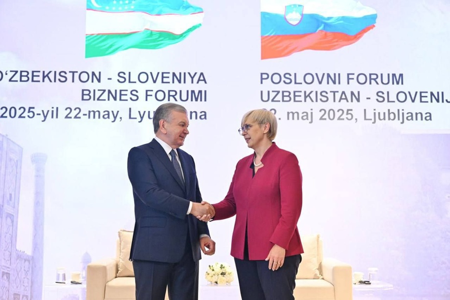 O‘zbekiston va Sloveniya rahbarlari yirik biznes forumda qatnashdilar