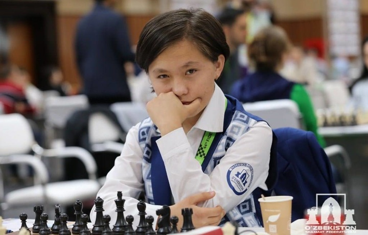 Юная шахматистка Умида Омонова стала чемпионкой Азии по блицу
