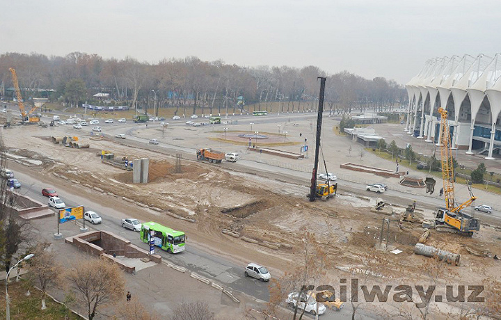 Ko‘prik qachon bitadi? «Bunyodkor» stadioni oldida qurilish ishlari qanday ketyapti?