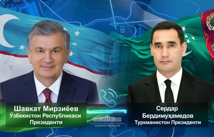 Shavkat Mirziyoyev Turkmaniston prezidentini tabrikladi