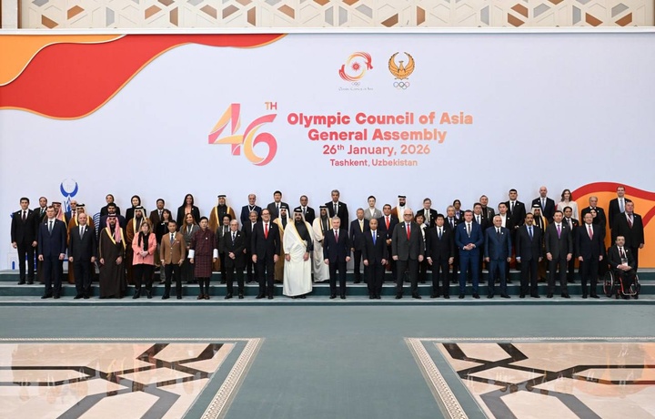 Шавкат Мирзиёев принял участие в 46-й Генеральной ассамблее Олимпийского совета Азии