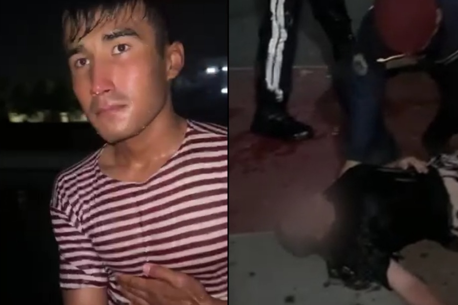 В Ташкенте сотрудник Национальной гвардии спас тонущую девушку