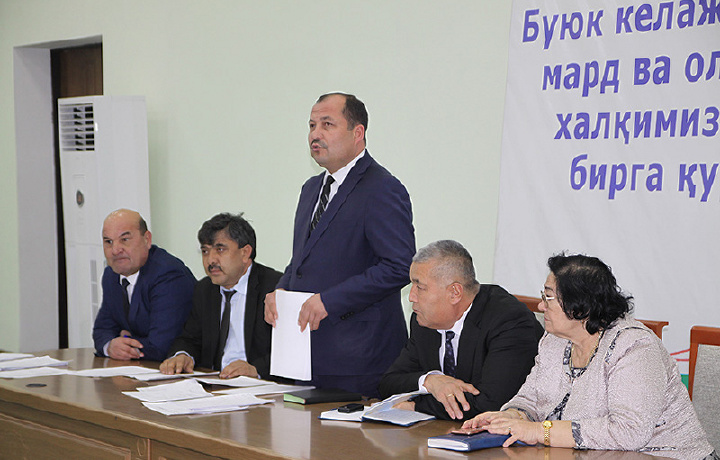 Ўзбекистон давлат жаҳон тиллари университетида Президент мурожаатига бағишланган тадбир ўтказилди