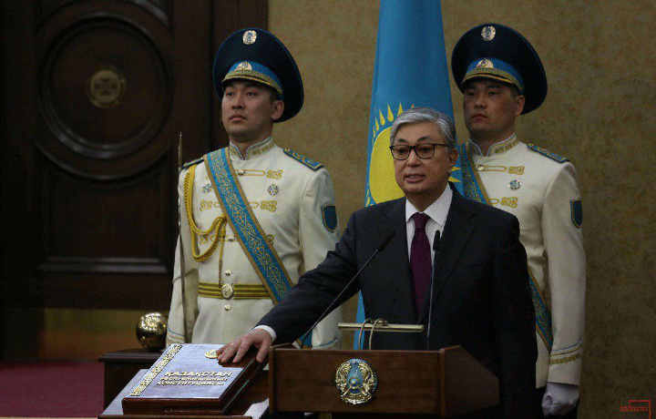 Новый президент Казахстана Токаев принёс присягу (видео)