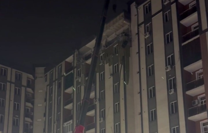 Андижонда кўп қаватли уйда газ портлади: икки киши жароҳатланди