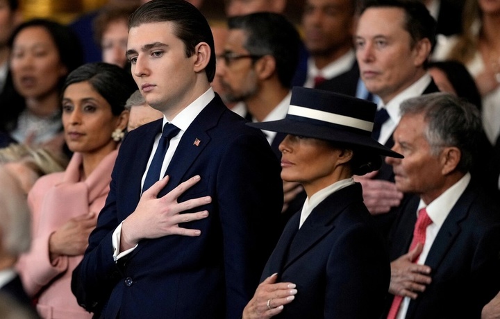 Трампнинг кенжа фарзанди “қаҳрамонлик” кўрсатди