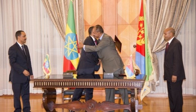 Efiopiya va Eritreya o‘rtasida tinchlik sulhi tuzildi
