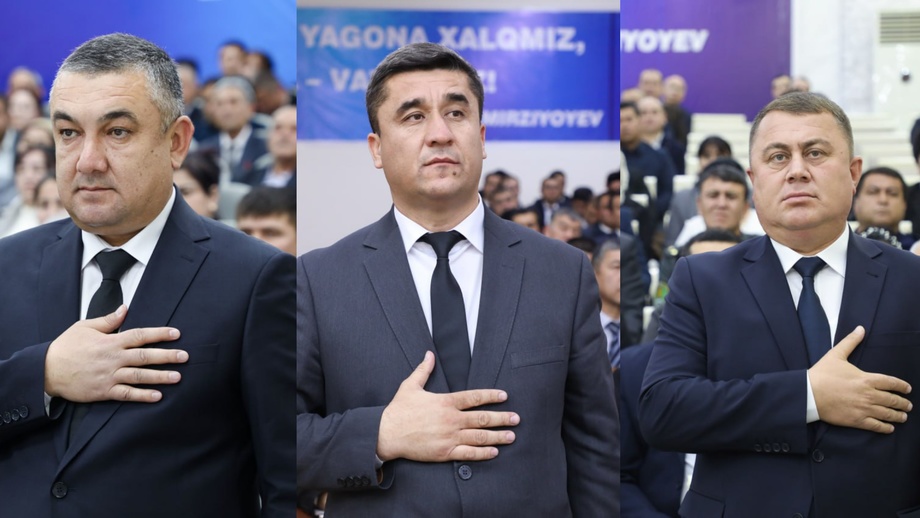 Surxondaryodagi uchta tumanga hokimlar tayinlandi