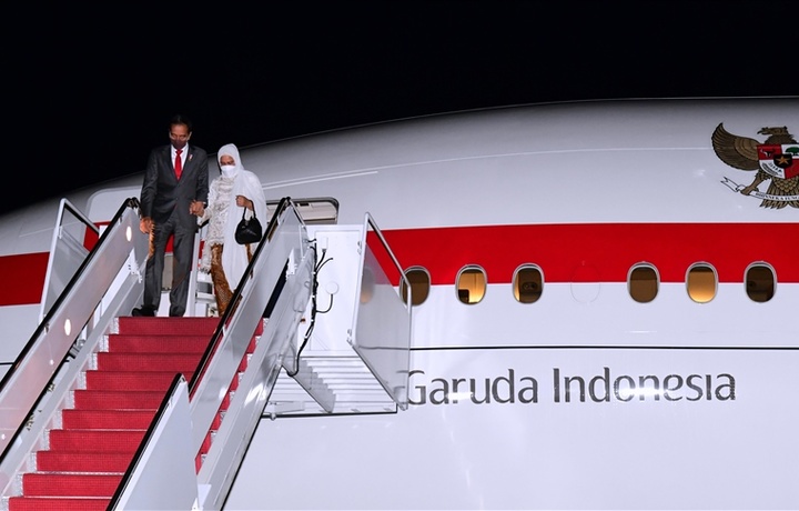 Президент Индонезии прибыл с визитом в Пекин