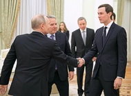 Владимир Путин, Стив Уиткофф и Джаред Кушнер в Кремле, 22 января

