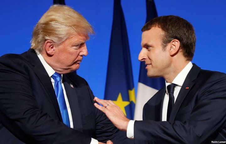 Трамп Макронга: «Барча террорчилар Парижда»