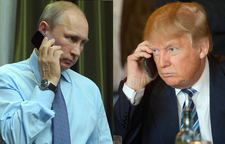 Путин поздравил Трампа с днем рождения