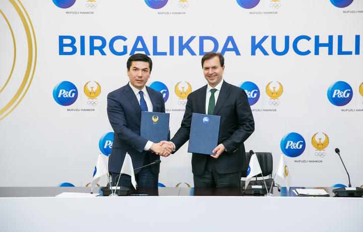 Procter & Gamble kompaniyasi O‘zbekiston Milliy Olimpiya qo‘mitasi bilan hamkorlik shartnomasi imzoladi