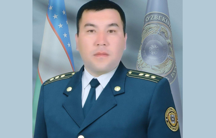 Андижонда ИИБга янги бошлиқ тайинланди